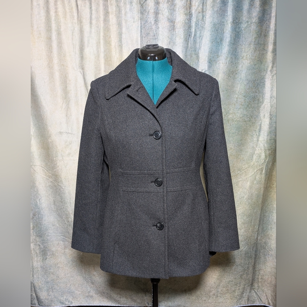 Women's London Towne Wool Blend Coat